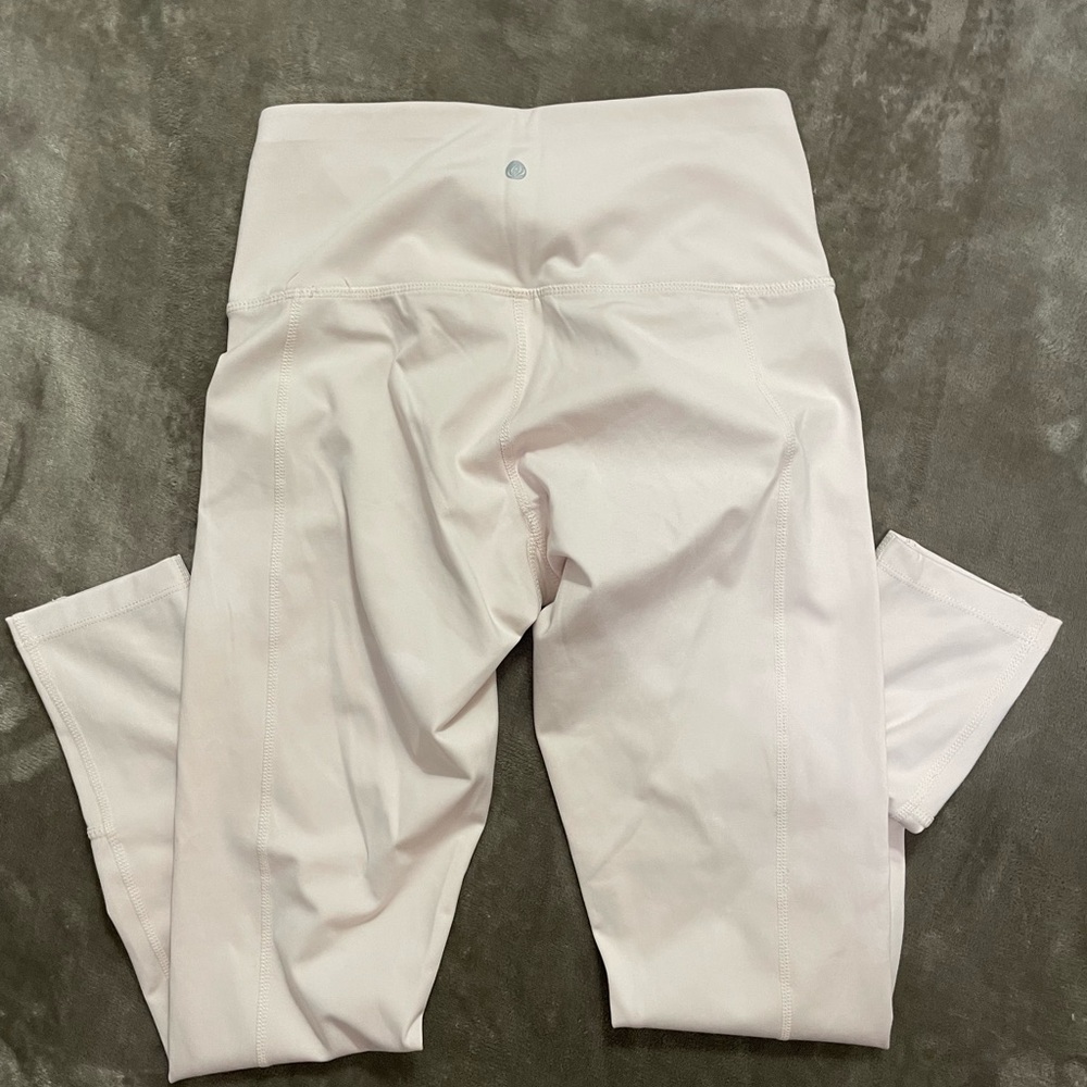 Light Pink High-Waisted Leggings